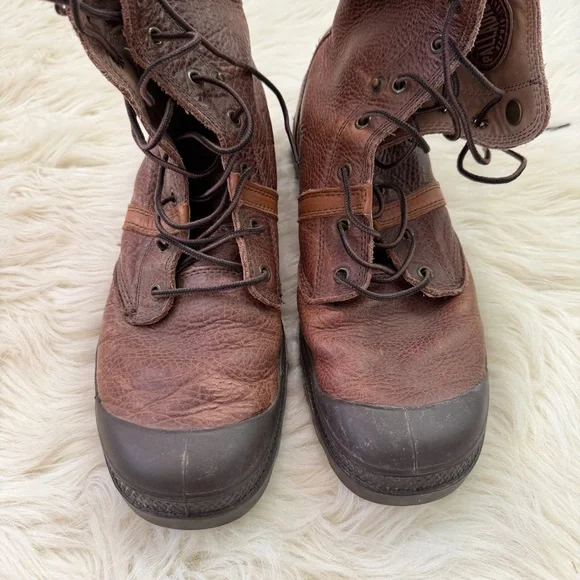 Palladium Baggy Leather Boots - Picture 3 of 8